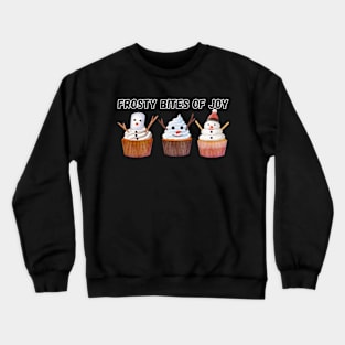 Frosty Bites of Joy, Winter, Christmas, Holiday Crewneck Sweatshirt